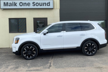 2024 Kia Telluride with professional window tint in North Bay